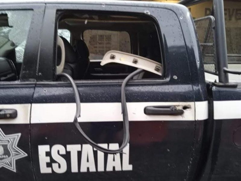 Hombres armado asalta con metralletas un puesto policial
