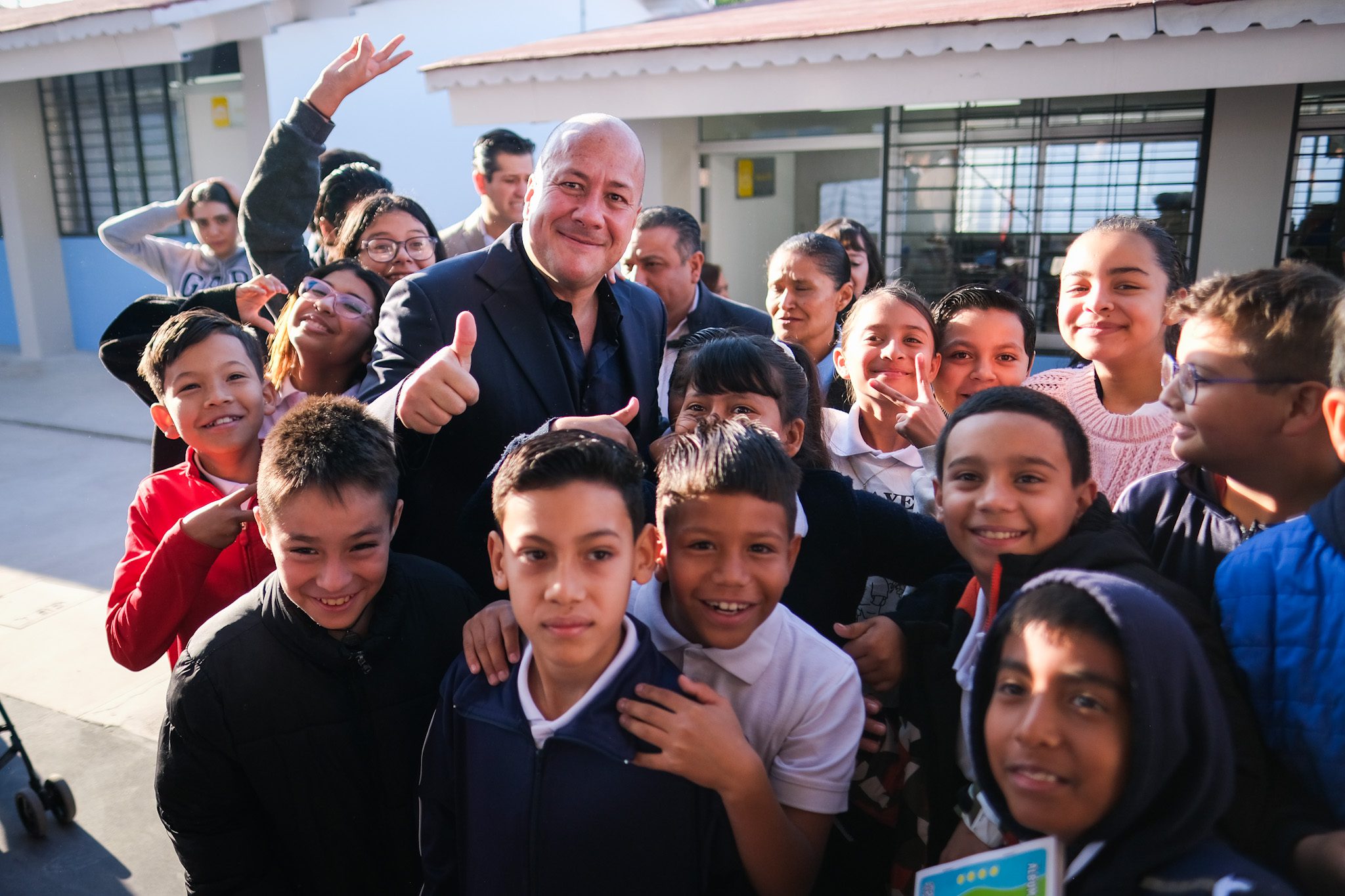 Inauguran obras en Primaria Jalisco Perla sobre La Arena con inversión de 15.4 MDP