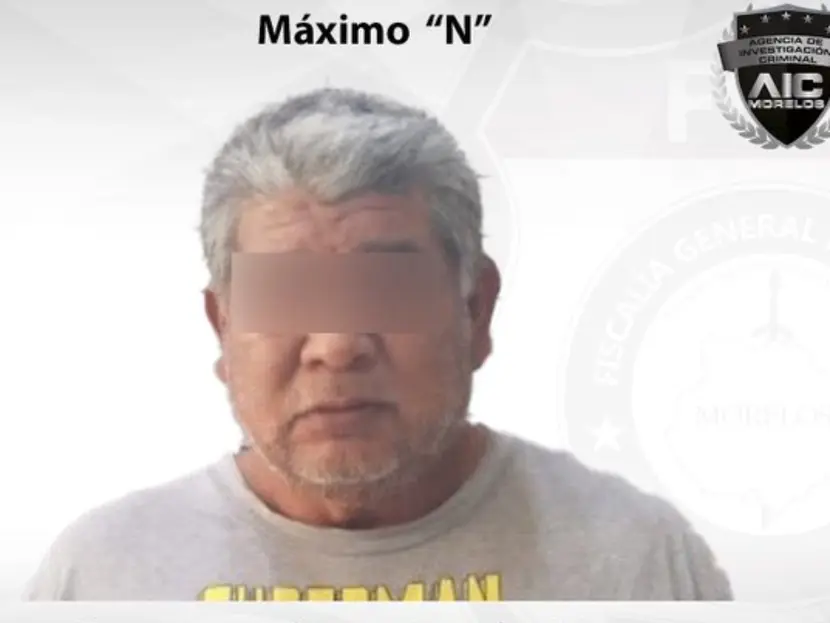 Detienen a sujeto que abusó de su hija en Morelos