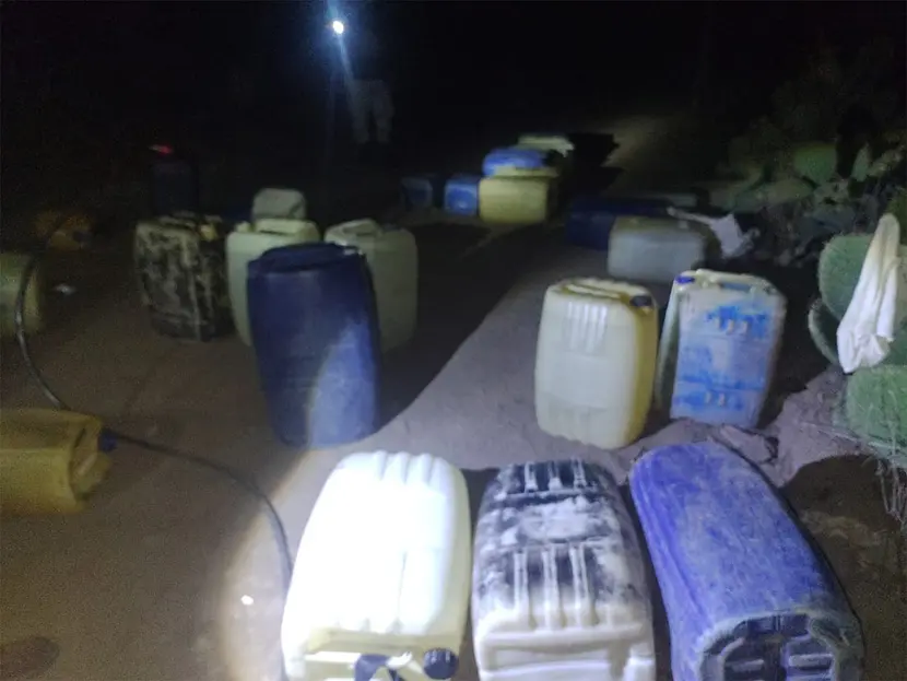 Decomisan hidrocarburo robado en Hidalgo