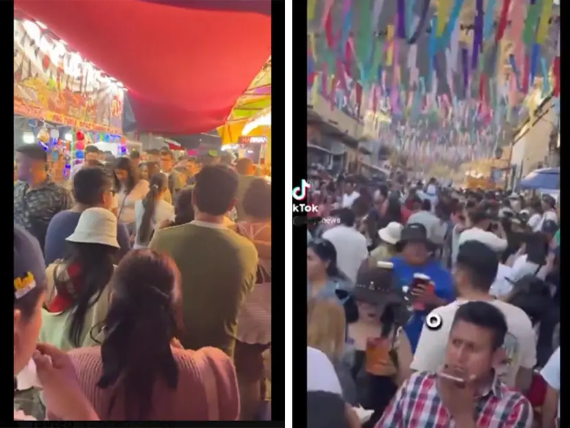 Tepoztlán desbordado: caos en el carnaval