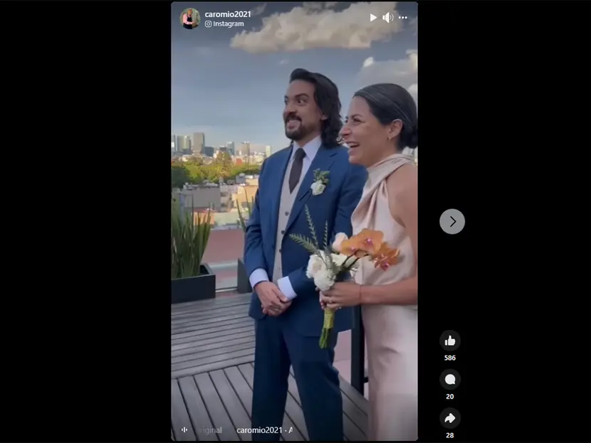 Alerta sísmica, interrumpe boda y se hace viral