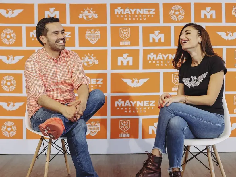 Laura Ballesteros coordinadora de campaña de Álvarez Máynez