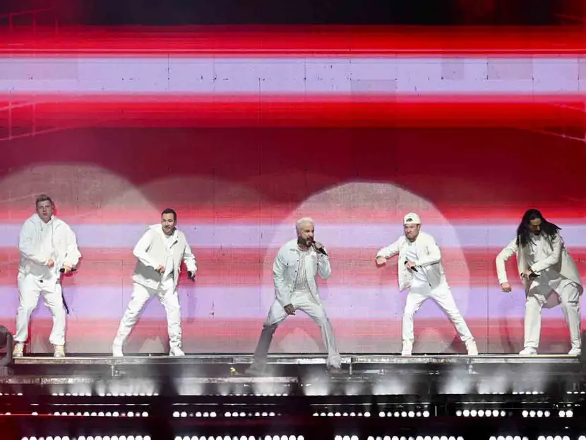 Backstreet Boys triunfan en la Feria de León