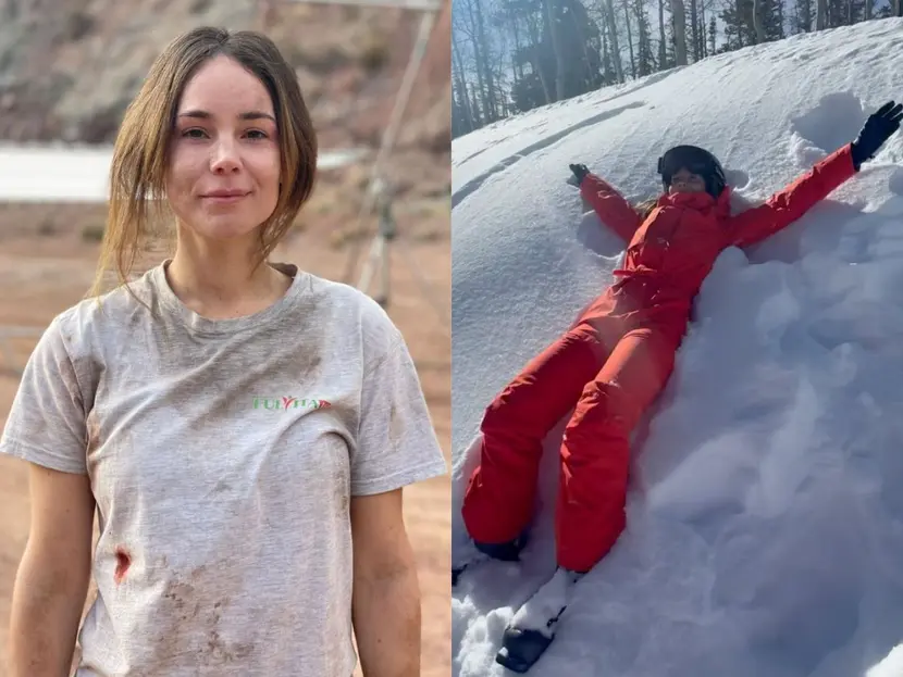 Camila Sodi, sufre conmoción cerebral en accidente esquiando