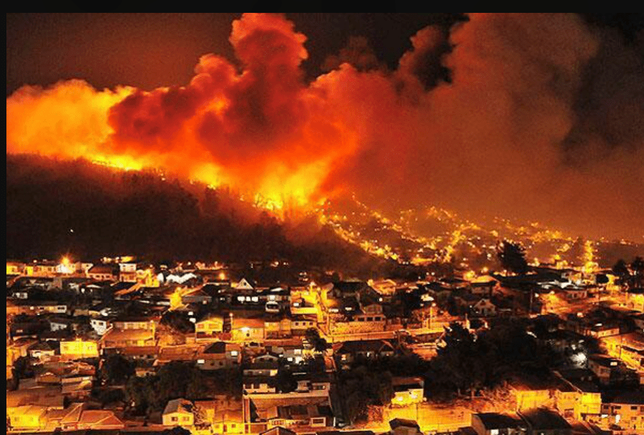 Hasta ahora suman 122 víctimas mortales por incendios en Chile