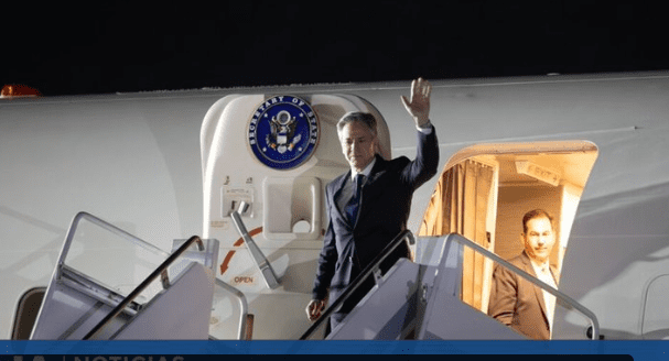 Blinken llega a Argentina para encontrarse con Milei
