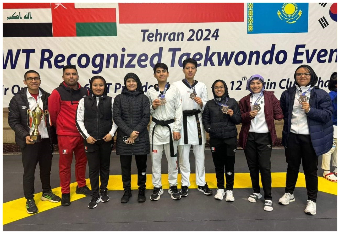 Debut Exitoso: 5 Bronces en la Copa Presidente de Asia de Para Taekwondo