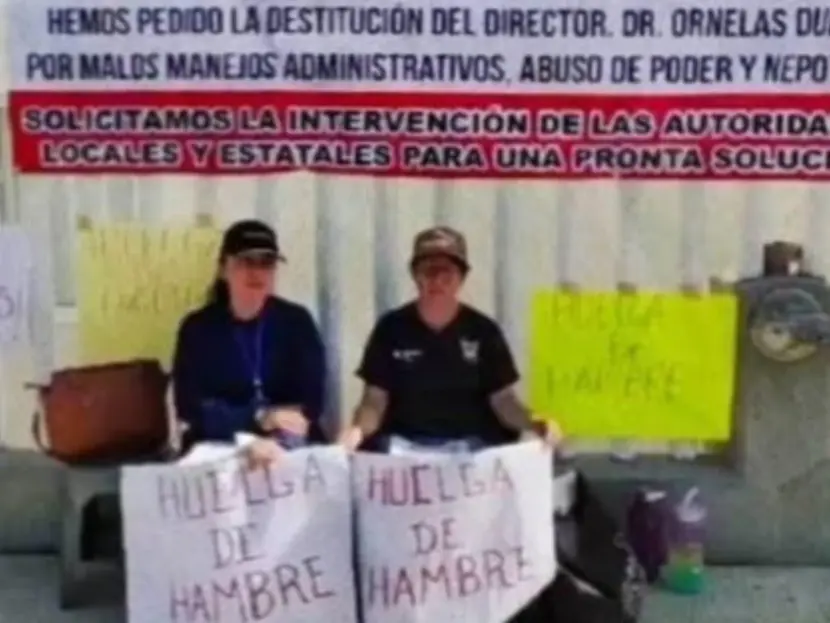 Enfermeras hacen huelga de hambre por hostigamiento laboral