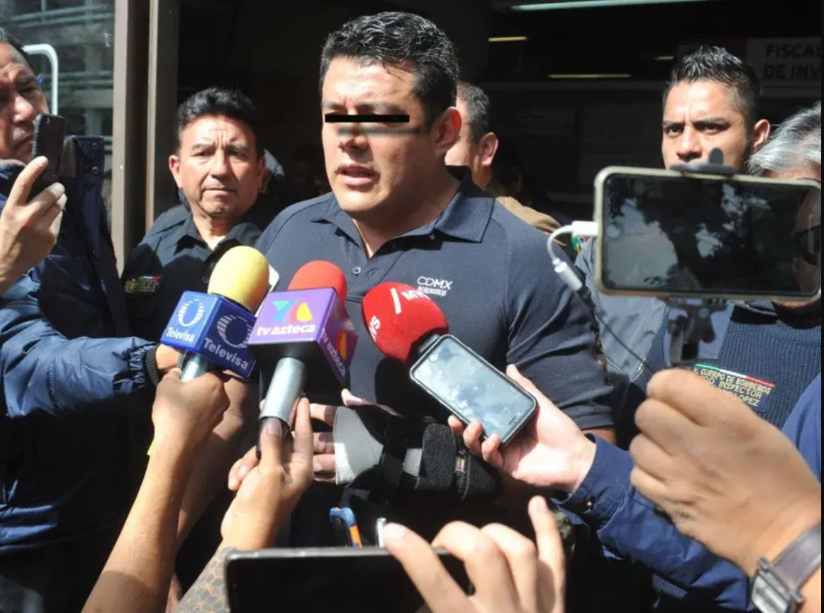 Ismael Figueroa, exlíder de bomberos, es detenido por la Fiscalía CDMX