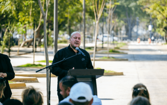 Enrique Alfaro, completa la entrega del Paseo Fray Antonio Alcalde