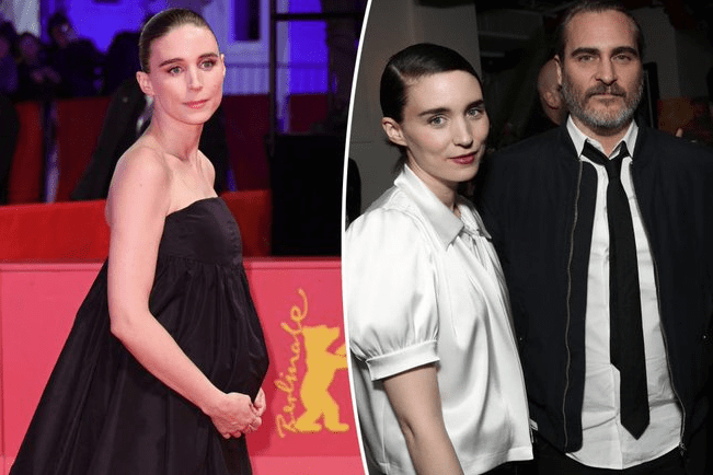 Joaquin Phoenix y Rooney Mara esperan a su segundo hijo