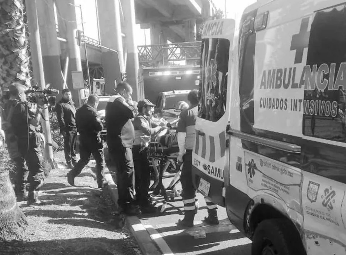 Joven se lanzó desde el Distribuidor Vial Heberto Castillo y logró sobrevivir