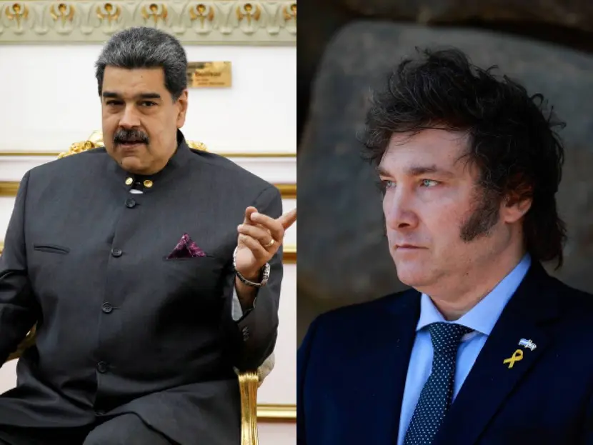 Maduro señala a Milei de robar aeronave