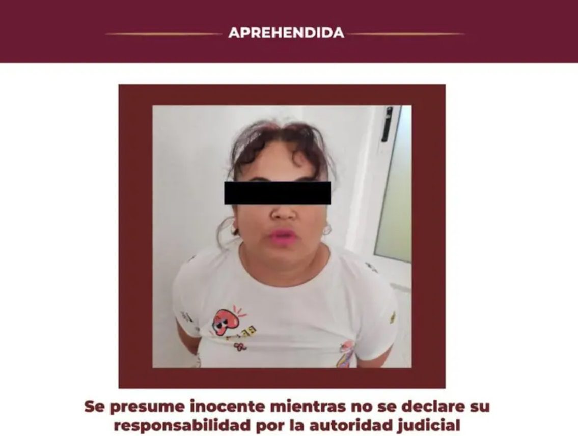 Niñera arrestada por secuestro de bebé de cuatro días en Pachuca