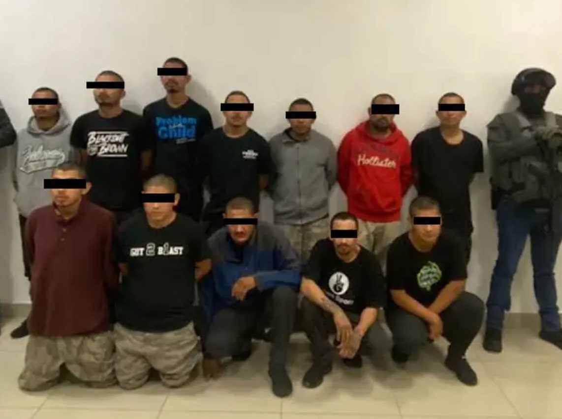 SEDENA y Fiscalía de Tamaulipas capturan a doce secuestradores