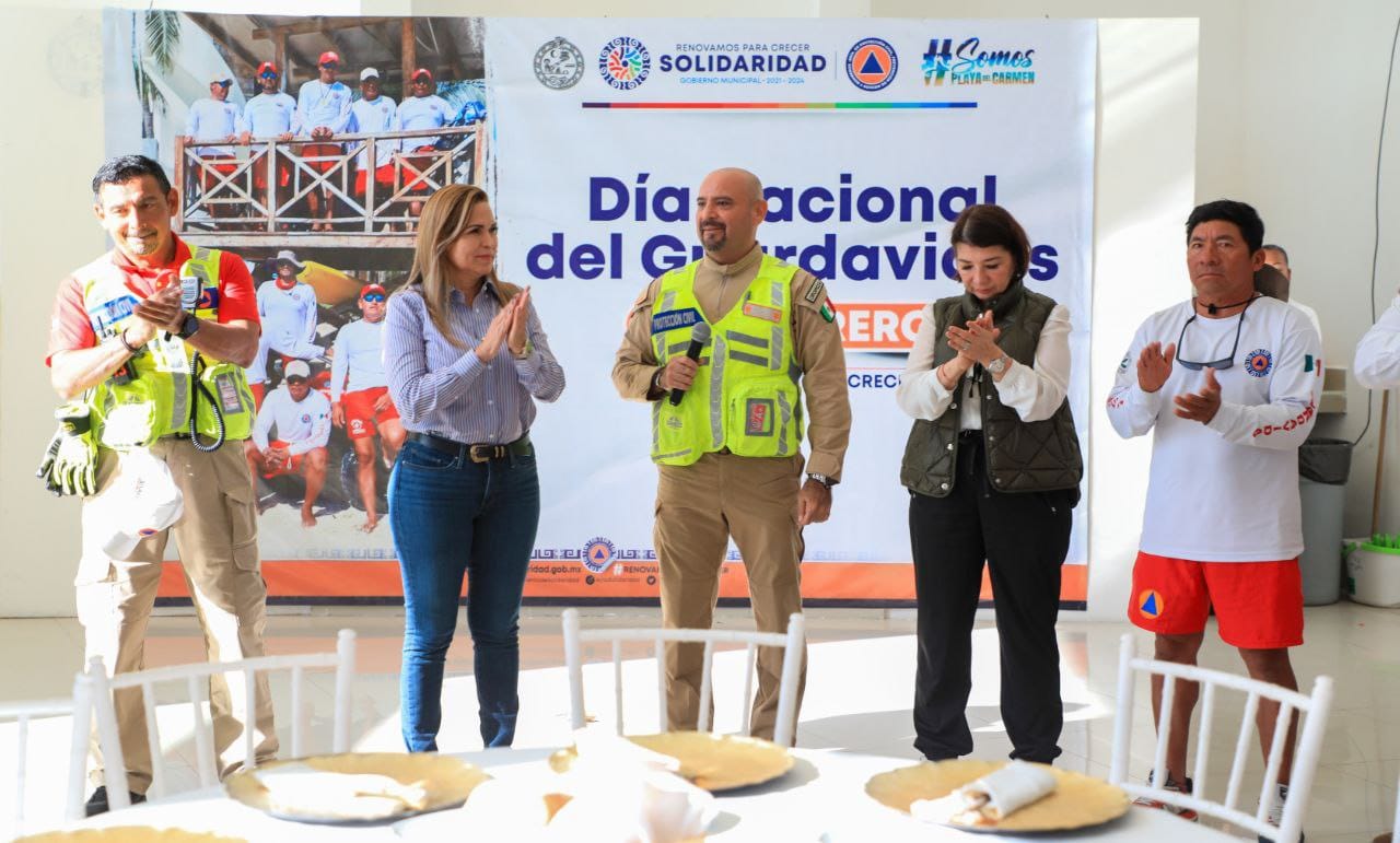 Celebran a los guardavidas de Solidaridad