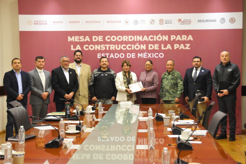 “La paz y la seguridad de las mexiquenses es una tarea diaria”: Delfina Gómez