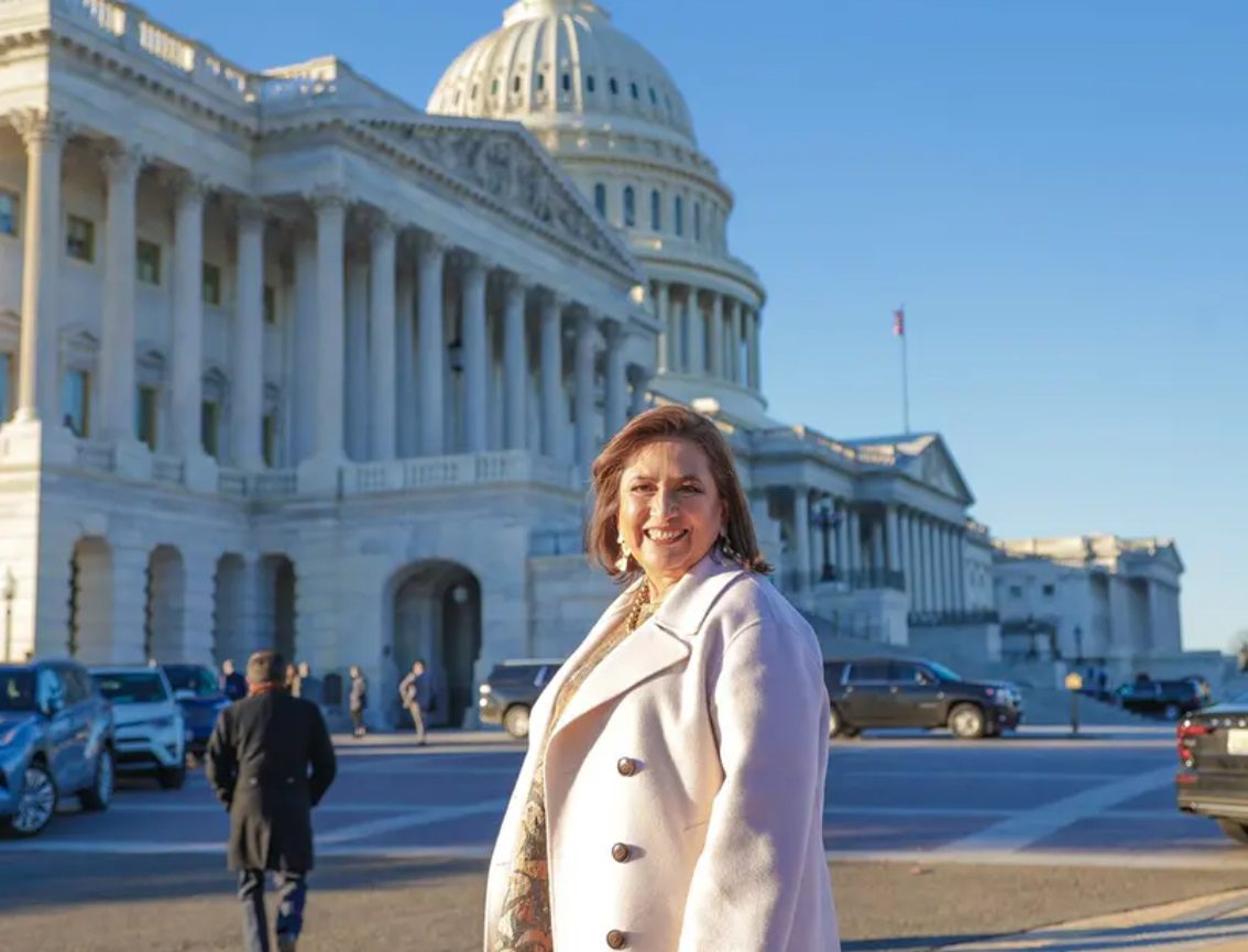 Xóchitl Gálvez termina su gira en Nueva York y Washington