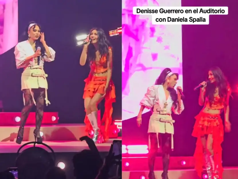 Dennise Guerrero de Belanova, regresa a escenarios con Daniela Spalla