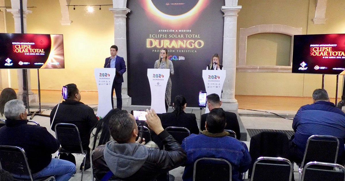Durango espera más de 20 mil turistas para apreciar eclipse solar