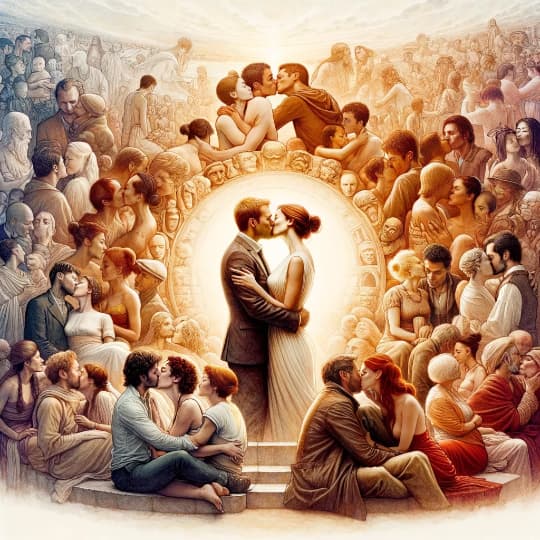 La historia del beso: ¿Por qué y desde cuándo besamos los humanos?