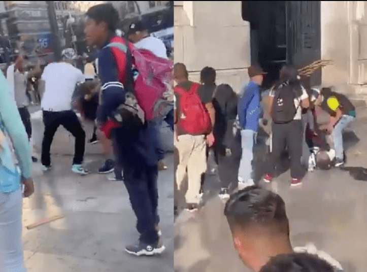 Golpean brutalmente a hombre con discapacidad en Bellas Artes