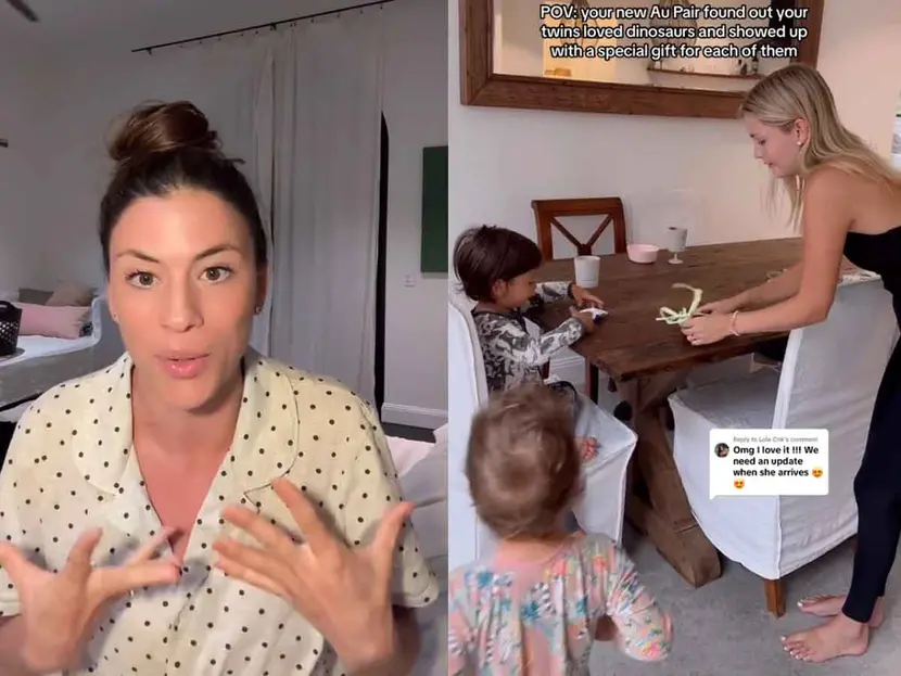 Joven mamá, defiende su guapa niñera de críticas