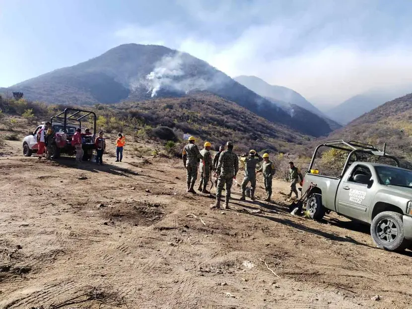 Cinco comuneros pierden la vida al intentar sofocar incendio forestal
