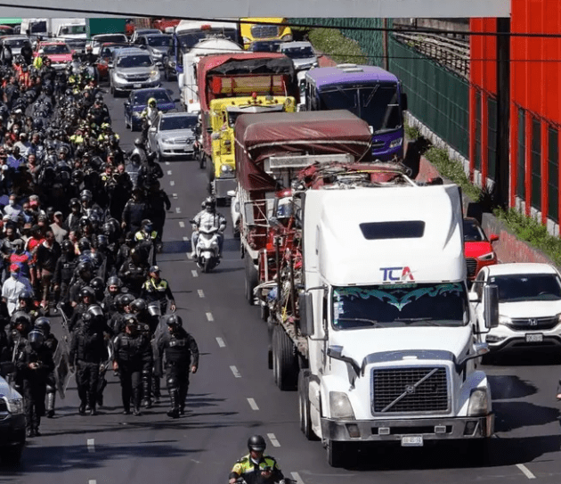 5 de febrero, Paro Nacional de Transportistas Paco Zea