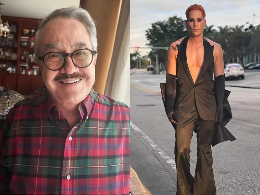 Pedro Sola, critica a Christian Chávez por vestirse de mujer