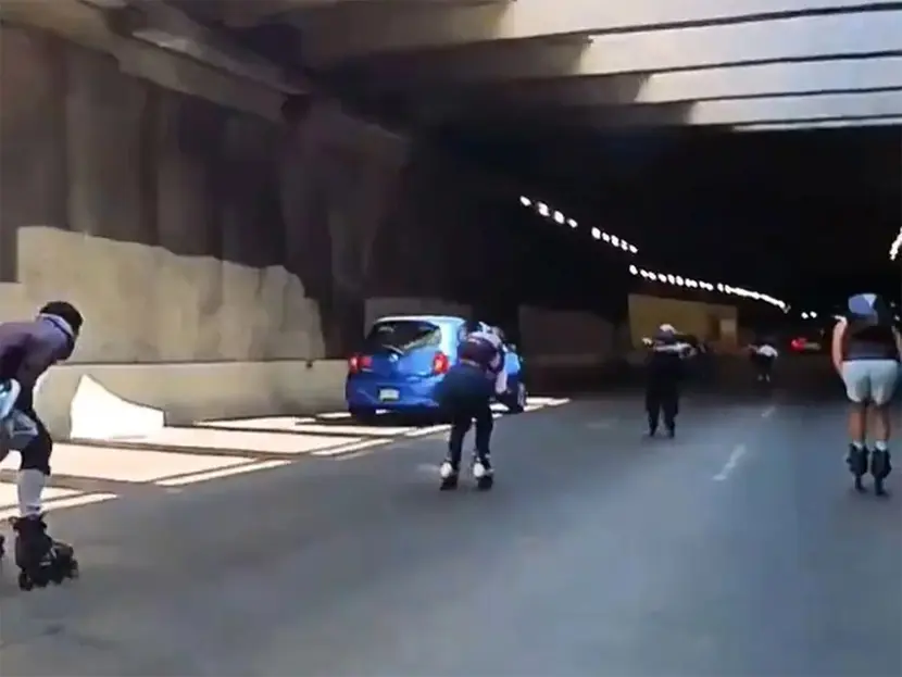 ¿Qué sanción recibirán los patinadores en vía rápida de CDMX?