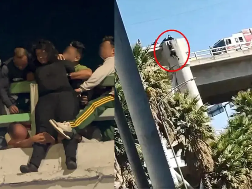 Identifican a mujer que se aventó de puente en CDMX y sobrevivió