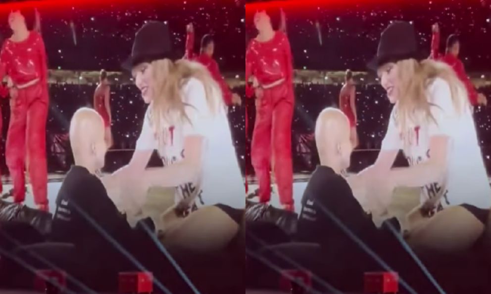 Taylor Swift cumple sueño de niña con cáncer