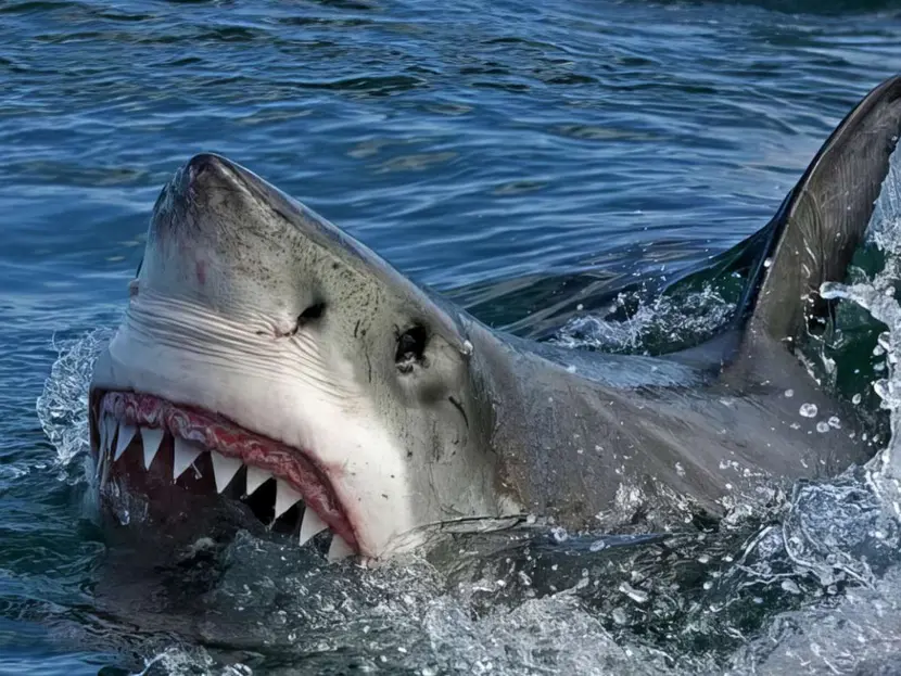 Advertencia por presencia de tiburón blanco en Sonora