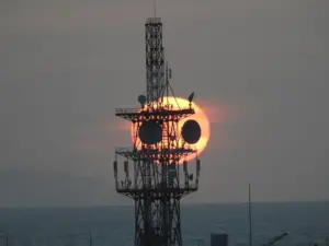 Panda del atardecer: Esplendor en Akashi, Japón