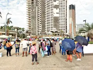 Acapulco, todavía recuperándose tras el paso de Otis