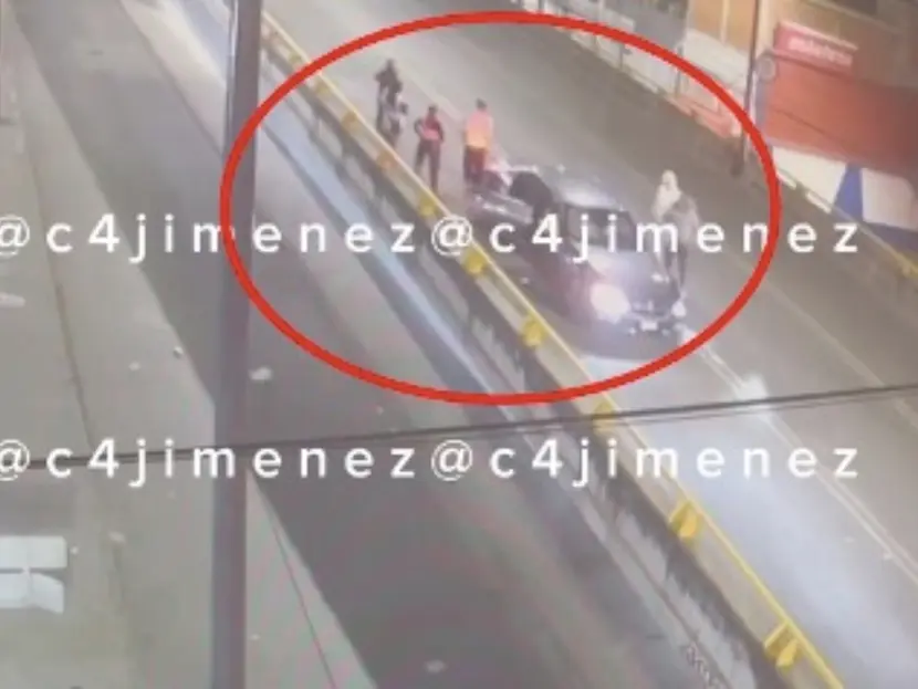 Video de borrachos después de atropellar a motociclista