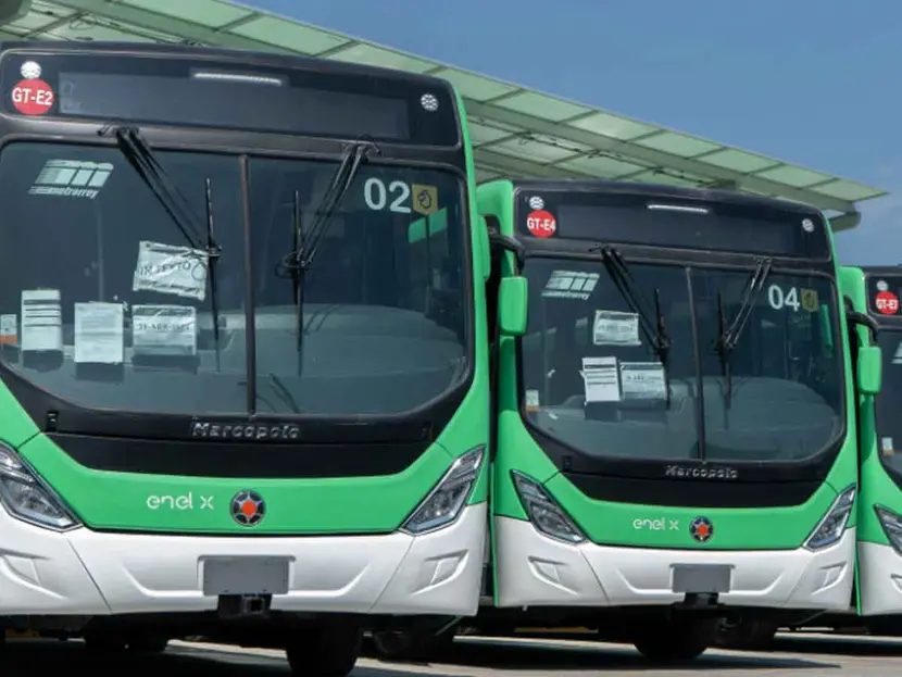 Inicia ruta de camiones eléctricos en Monterrey