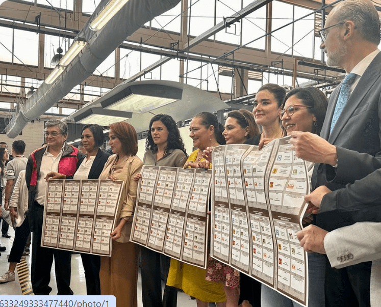 Inicia la producción de boletas para las elecciones 2024