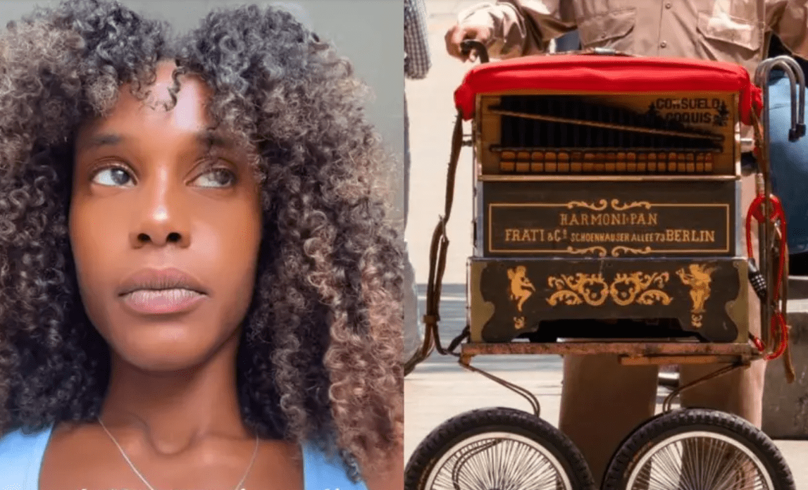 Modelo extranjera se queja de los organilleros y su agencia la despide