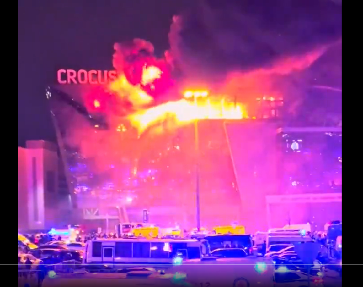 Ucrania se deslinda de atentado en sala de conciertos de Rusia