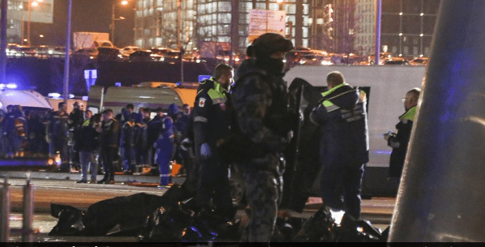 Honran la memoria de las víctimas del ataque al Crocus City Hall