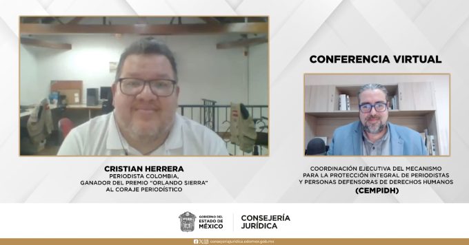 Impulsa Estado de México capacitaciones a Periodistas y Defensores de Derechos Humanos