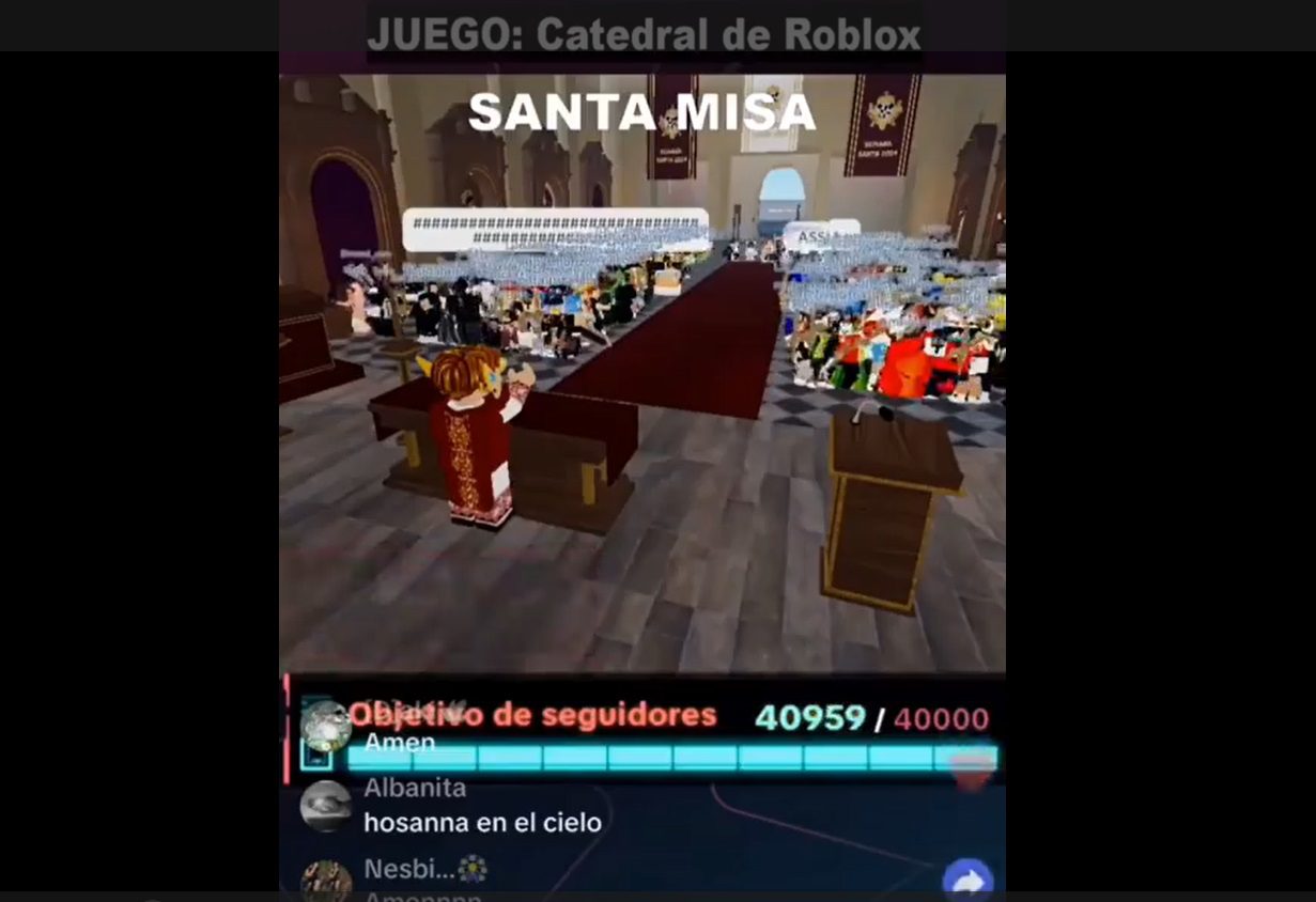 En Roblox habrá celebraciones religiosas por Semana Santa