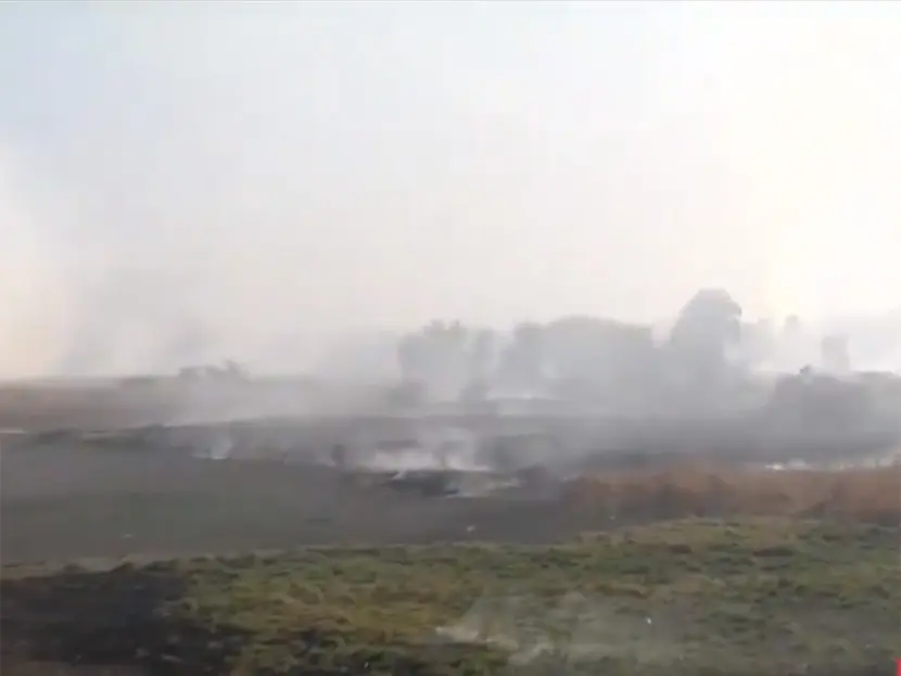 Humo cubre Naucalpan; hay mala calidad del aire