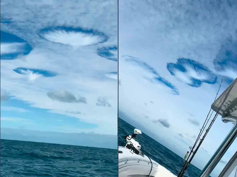 La NASA descubre agujeros en las nubes, podrían ser ovnis