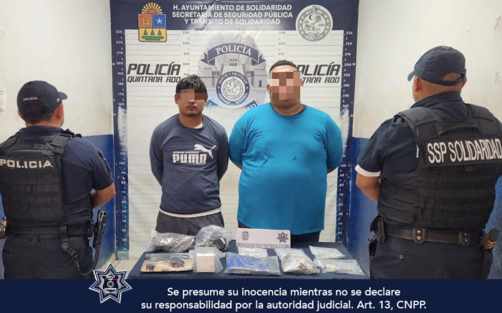 Policía Municipal de Solidaridad frustró un robo en proceso