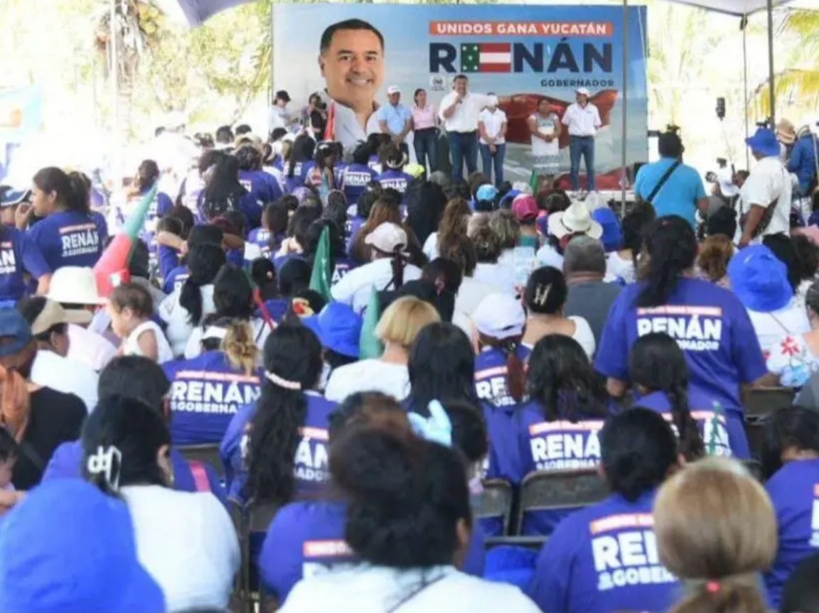 Renán Barrera promete apoyo a mujeres yucatecas
