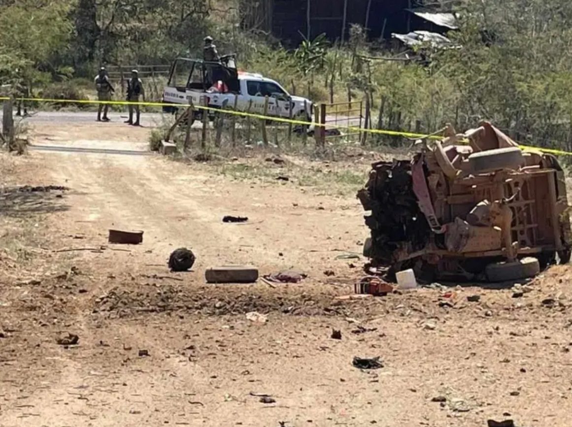 Tres campesinos mueren por explosión de “narcomina” en Tubiscatío, Michoacán